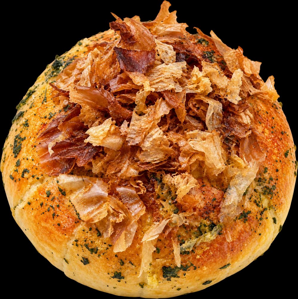 Katsuobushi Cheese Garlic Bread